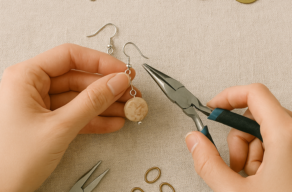 DIY: crea tus propios pendientes con fornituras básicas