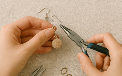 DIY: crea tus propios pendientes con fornituras básicas